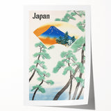 Vintage Travel Poster - Japan Landscape | Classic Japanese Art