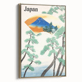 Vintage Travel Poster - Japan Landscape | Classic Japanese Art