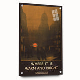 Vintage Travel Poster - London Underground | Retro City Art