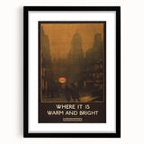 Vintage Travel Poster - London Underground | Retro City Art