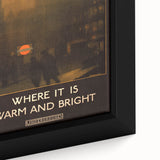 Vintage Travel Poster - London Underground | Retro City Art