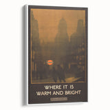 Vintage Travel Poster - London Underground | Retro City Art