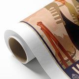 Vintage Travel Poster - Venice Italy | Retro Gondola Art