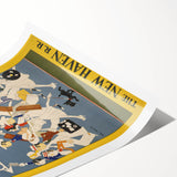 Vintage Travel Poster - New Haven Railroad | Retro Train Art