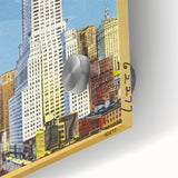 Vintage Travel Poster - Chrysler Building, NYC