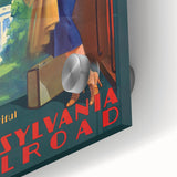 Vintage Travel Poster - Washington D.C. | Retro Railroad Art