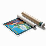 Vintage Travel Poster - Washington D.C. | Retro Railroad Art