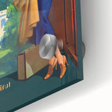 Vintage Travel Poster - Washington D.C. | Retro Railroad Art