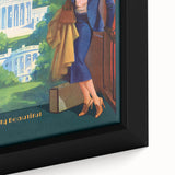 Vintage Travel Poster - Washington D.C. | Retro Railroad Art