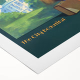 Vintage Travel Poster - Washington D.C. | Retro Railroad Art