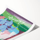 Vintage Travel Poster - Puerto Rico USA | Retro Tropical Art