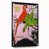 Panama Canal Vintage Poster – Retro Tropical Travel Art