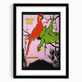 Panama Canal Vintage Poster – Retro Tropical Travel Art