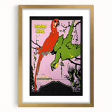 Panama Canal Vintage Poster – Retro Tropical Travel Art