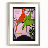 Panama Canal Vintage Poster – Retro Tropical Travel Art