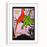 Panama Canal Vintage Poster – Retro Tropical Travel Art