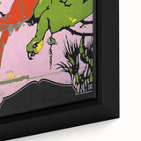 Panama Canal Vintage Poster – Retro Tropical Travel Art