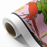 Panama Canal Vintage Poster – Retro Tropical Travel Art