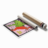 Panama Canal Vintage Poster – Retro Tropical Travel Art