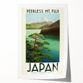 Vintage Japan Travel Poster – Classic Mount Fuji Art Print